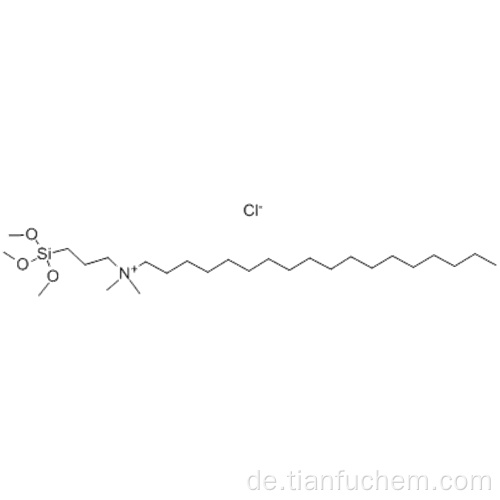 1-Octadecanaminium, N, N-Dimethyl-N- [3- (trimethoxysilyl) propyl] -, chlorid (1: 1) CAS 27668-52-6